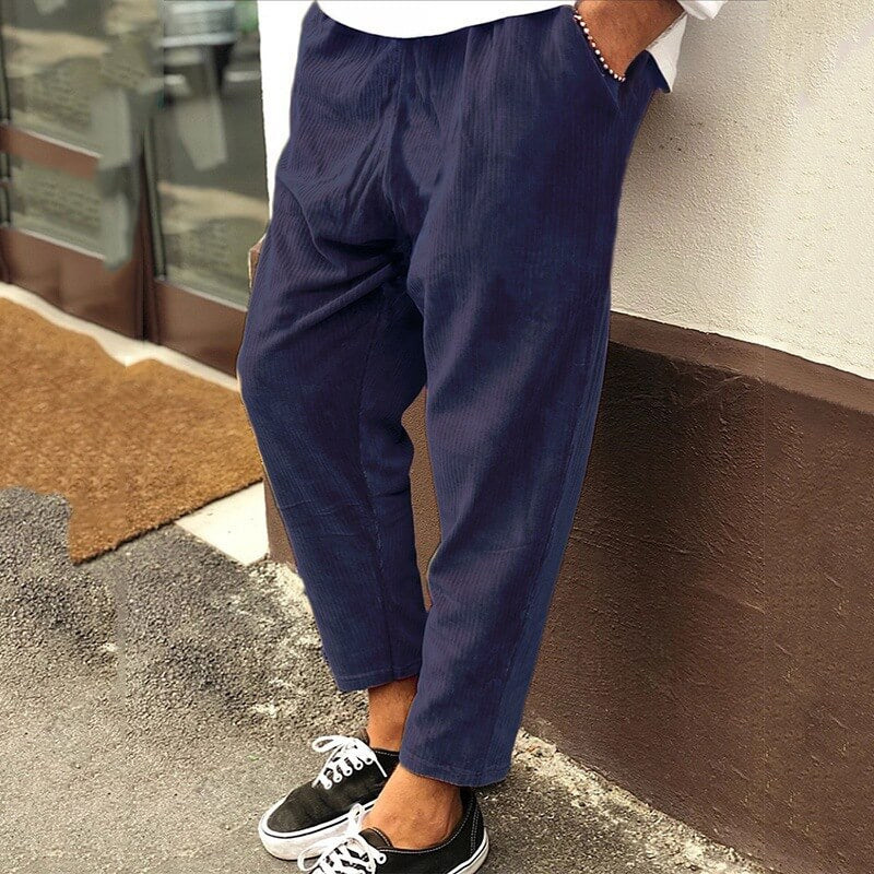 Men’s Pants | Relaxed Straight Fit | Winter Wear