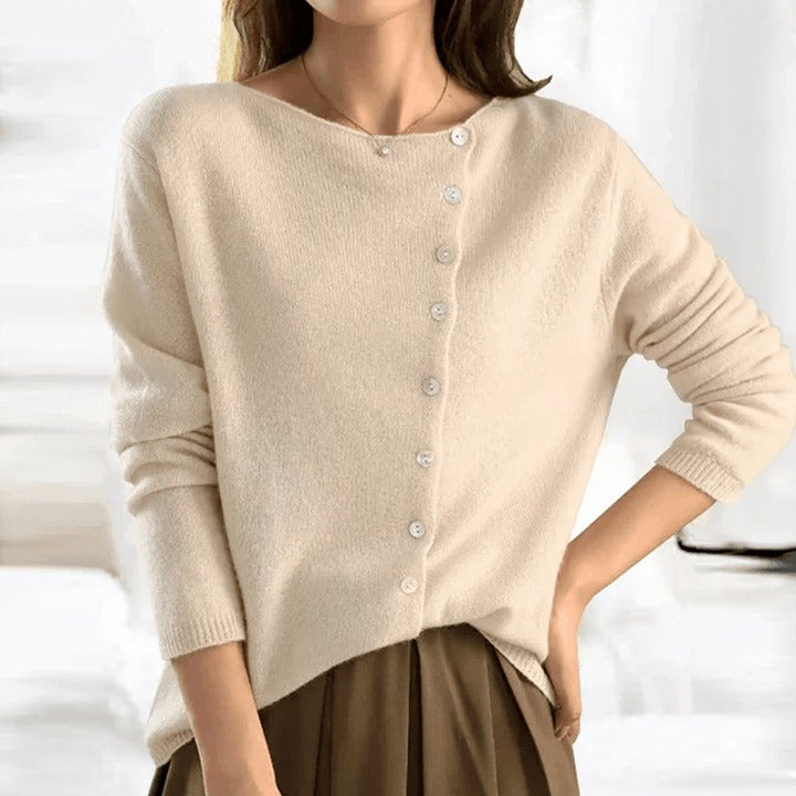 Knitted Cardigan for Women | Warm Clothing | Long Sleeve