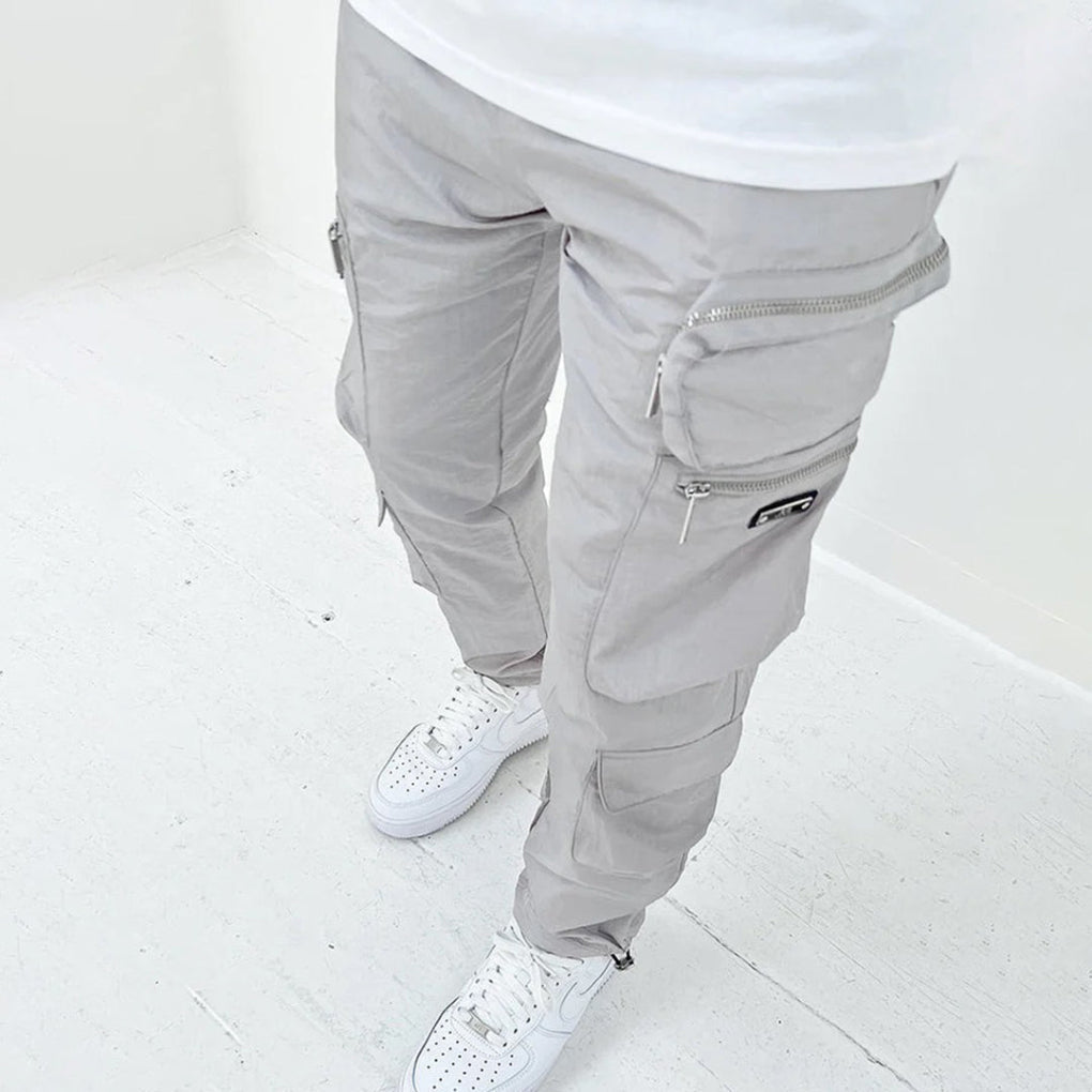 Cargo Pants for Men | Lightweight Hiking Joggers | Outdoor Multi-Pocket Trousers