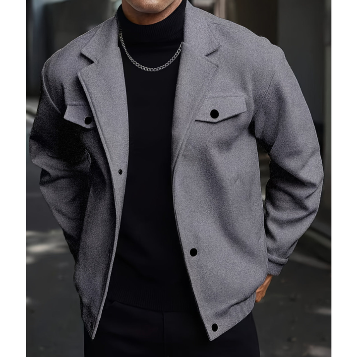 Men’s Jacket | Elegant | With Buttons | Winter