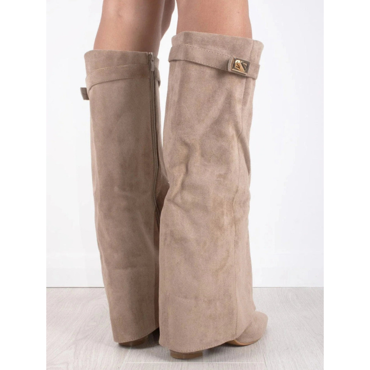 Knee High Boots | Pointed Toe Style | Women Fashion Shoes