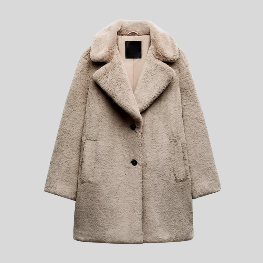 Women’s Teddy Coat | Classic Cut | Warm Autumn & Winter Jacket