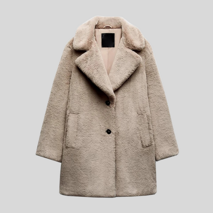 Women’s Teddy Coat | Classic Cut | Warm Autumn & Winter Jacket
