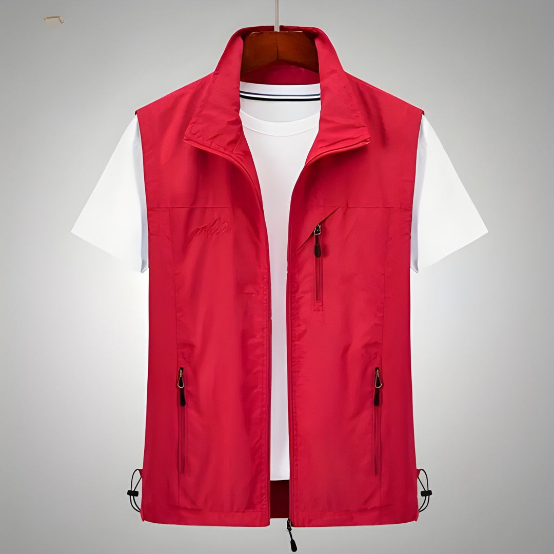Men’s Outdoor Vest | Multi-Pocket Workwear | Waterproof Vest