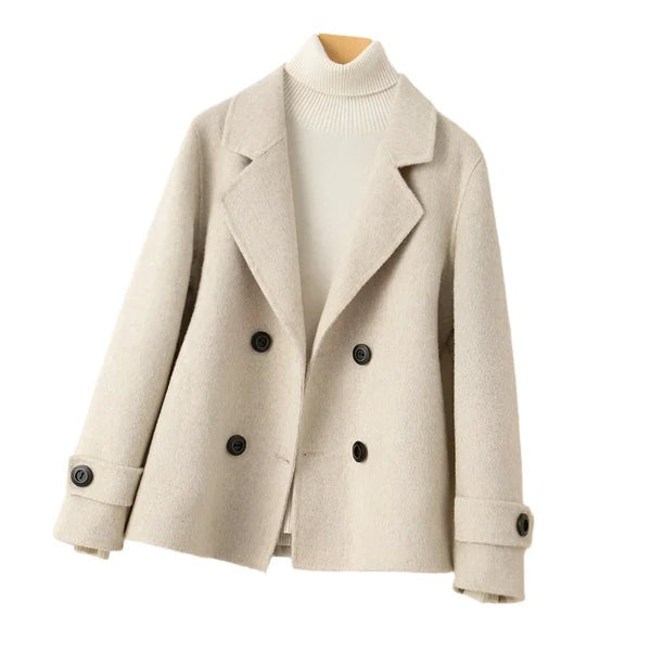 Women’s Winter Jacket | Breasted Coat | Elegant & Warm