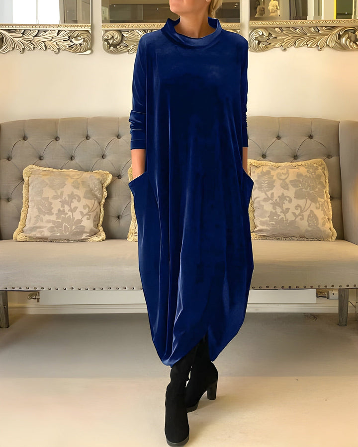 Women’s Velvet Dress | Long & Elegant | Autumn & Winter