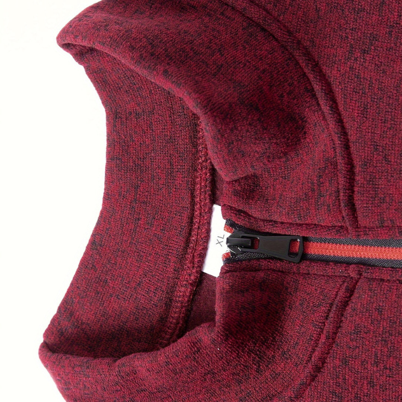 Men’s Sweatshirt | Half Zip Knit Design Set | Essential Mens Clothing