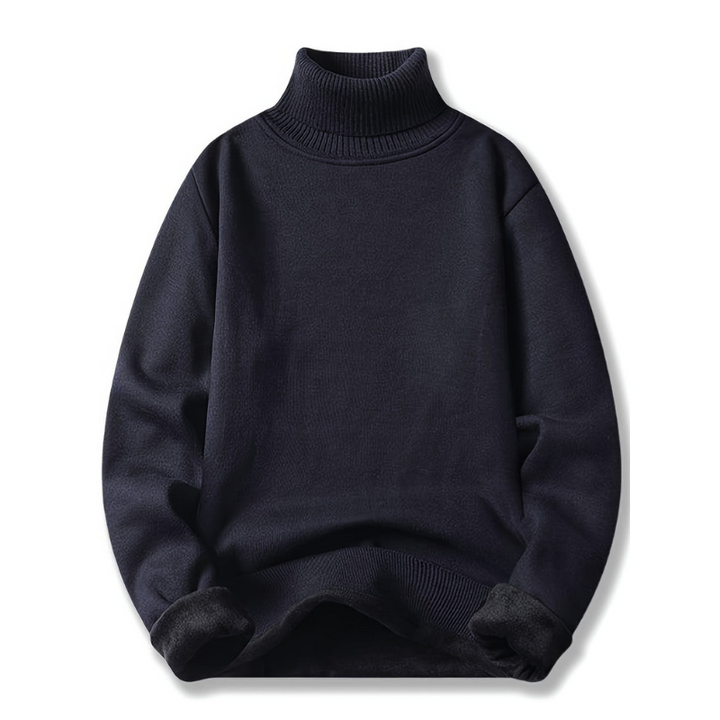 Men’s Sweatshirt | Warm Casual Clothing | High Neck Pullover