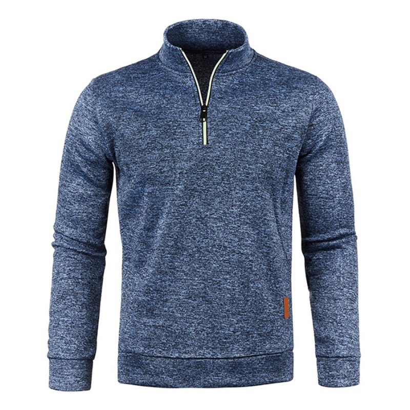 Men’s Sweatshirt | Half Zip Knit Design Set | Essential Mens Clothing