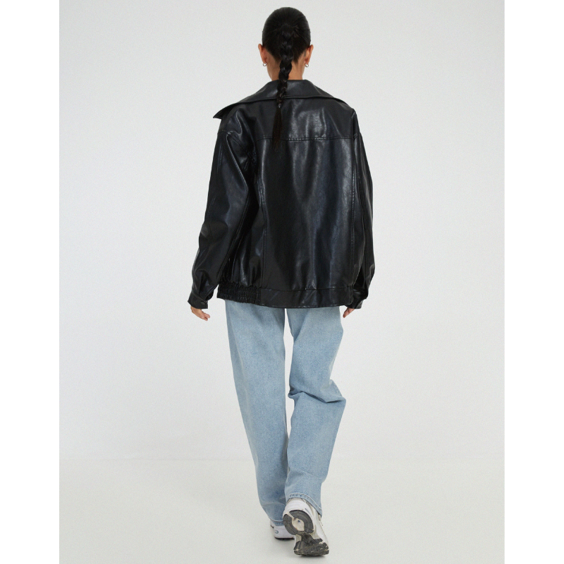 Women's Jackets | Oversized Zip Style | Modern Clothing Trend