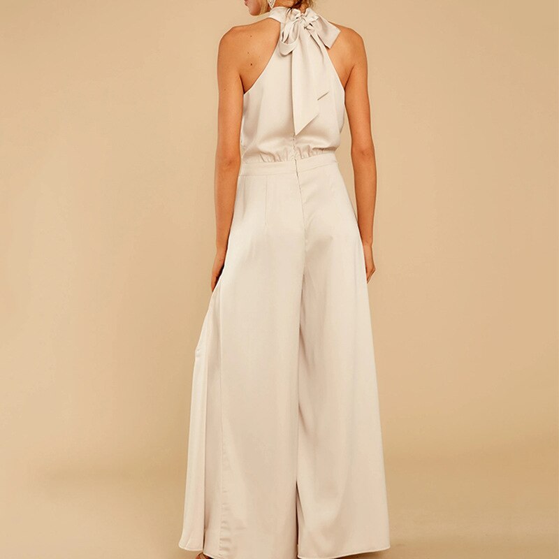 Women’s Jumpsuit | Halter Wide Leg | Womens Modern Clothing