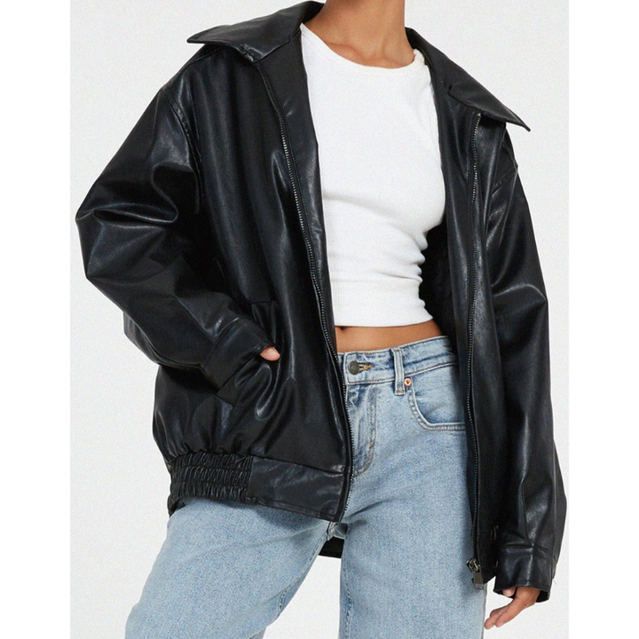 Women's Jackets | Oversized Zip Style | Modern Clothing Trend