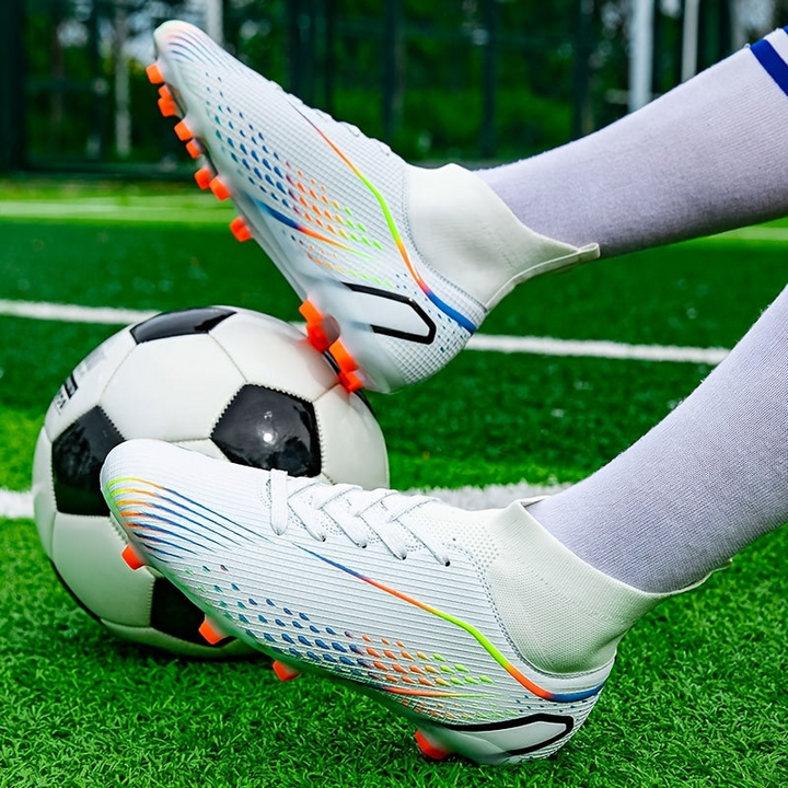 Men’s Shoes | Wide-Fit High-Top Cleats | Football Training Excellence