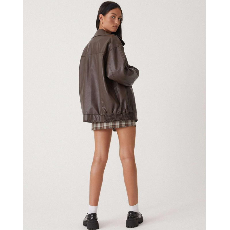 Women's Jackets | Oversized Zip Style | Modern Clothing Trend