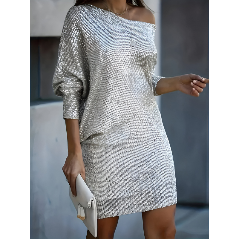 Women’s Mini Dress | Elegant Dresses | One-Shoulder Party Style