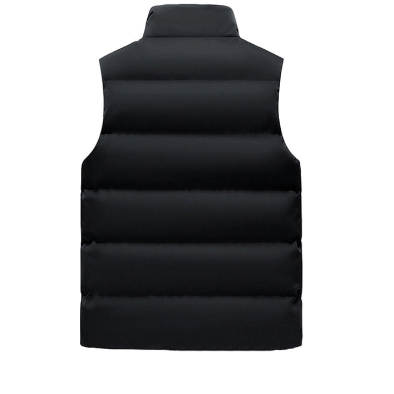 Men’s Winter Vest | Sleeveless Jacket with Zipper | Daily Wear