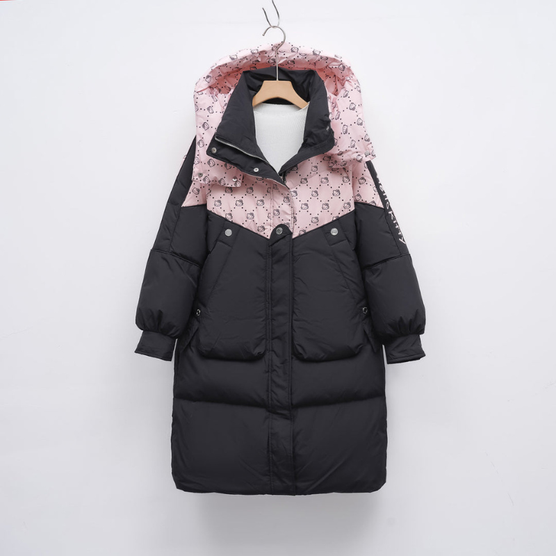 Women’s Jackets | Long Hooded Puffer Parka | Stylish Winter Clothing