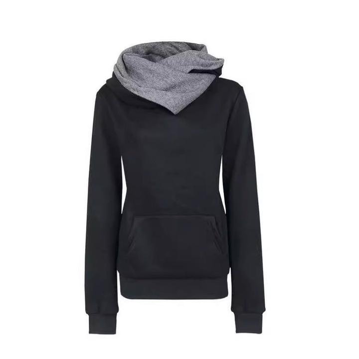 Womens Jumpers | Clothing Hoodie | Asymmetrical Winter Design