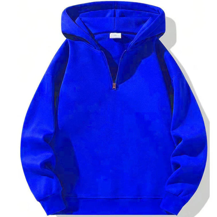 Men's Sweatshirt | Hooded Half Zip | Casual Mens Clothing