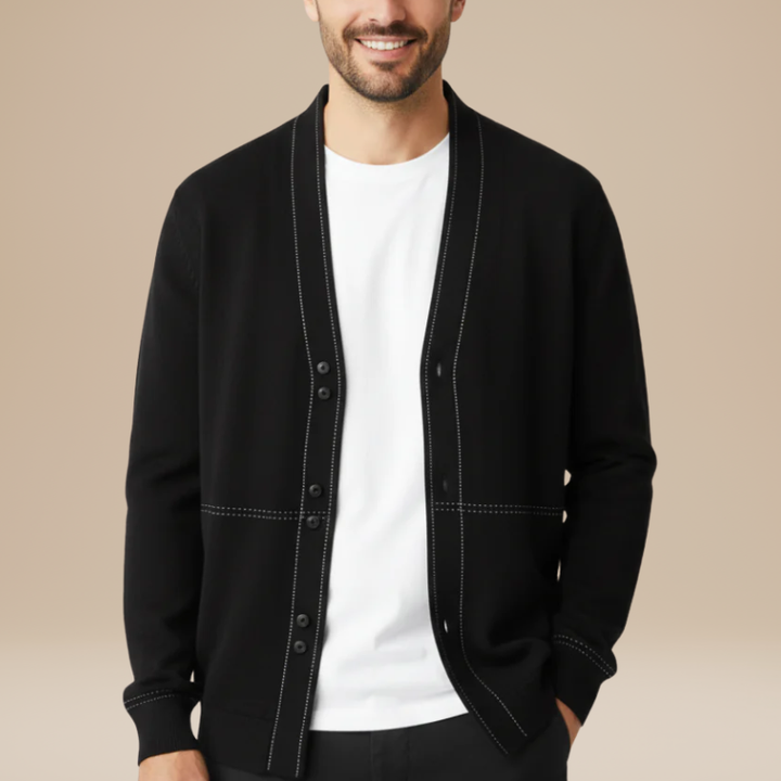 Men’s Cardigan | Mens Clothing Classic | Modern Knit Design