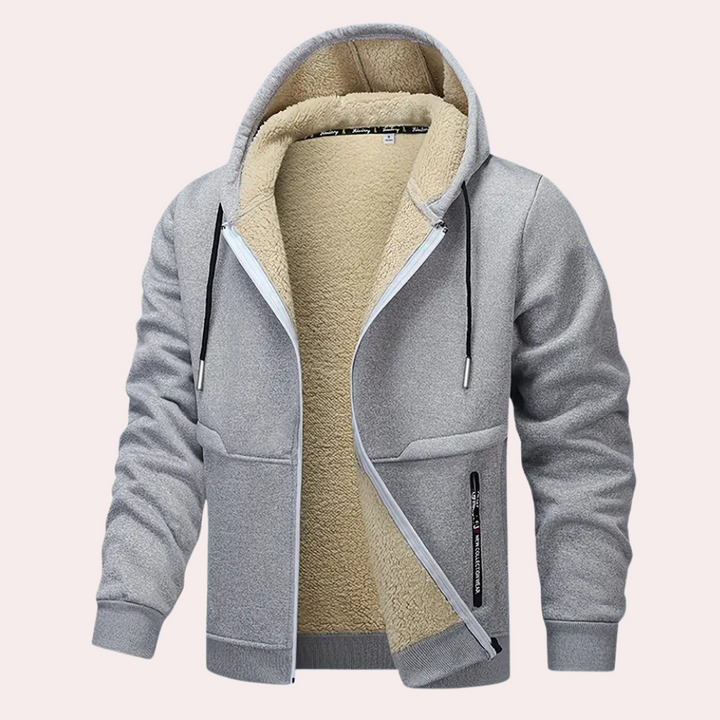 Mens Winter Jackets | Plush Hooded Design | Mens Clothing Collection