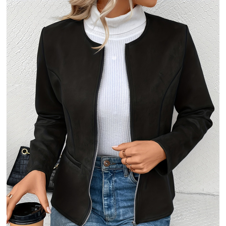 Women’s Cardigan | Trendy Clothing | Slim Fit Zip Short Jacket