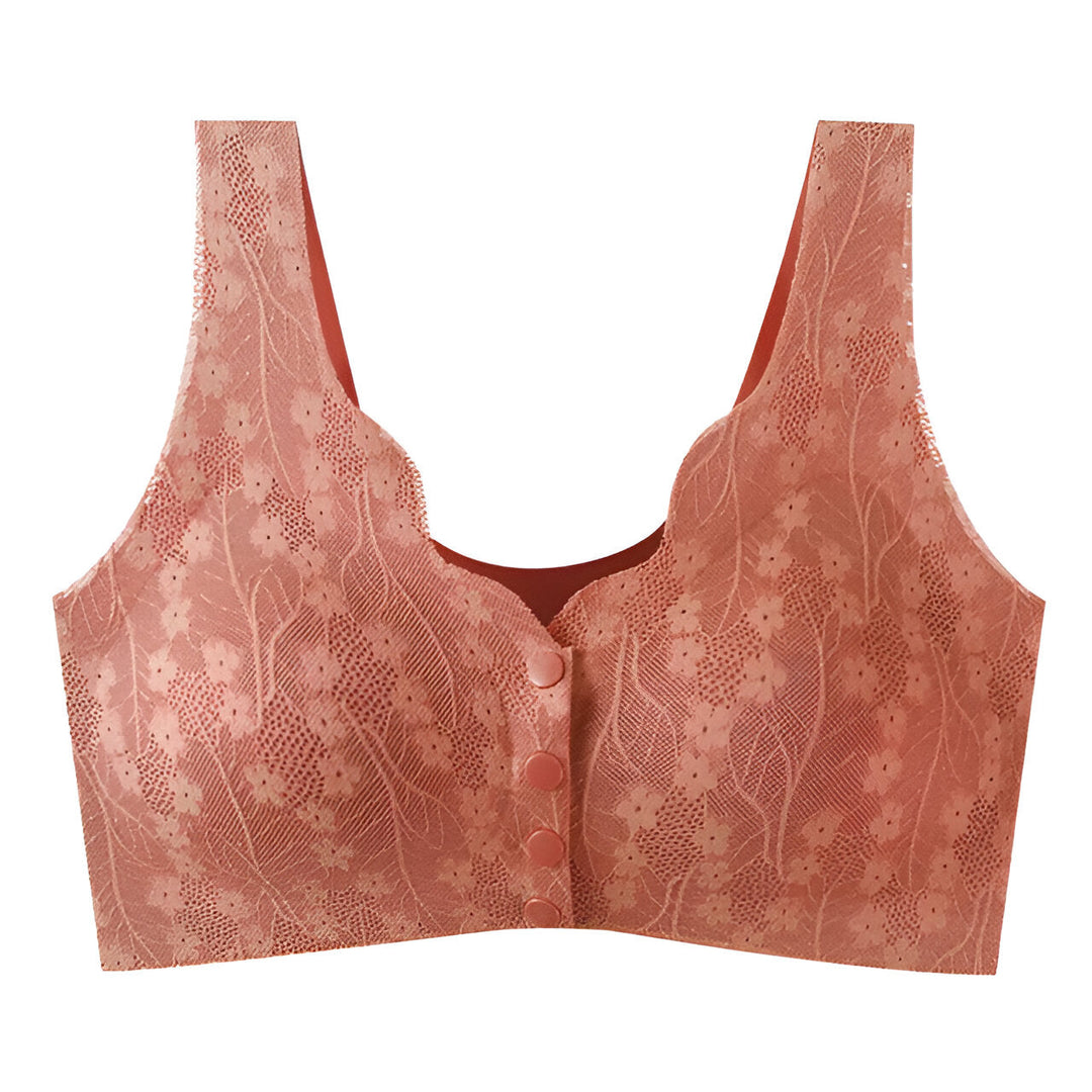 Bra for Ladies | Plus Size | Front Fastening | Thin & Breathable | Push-up & Adjustable
