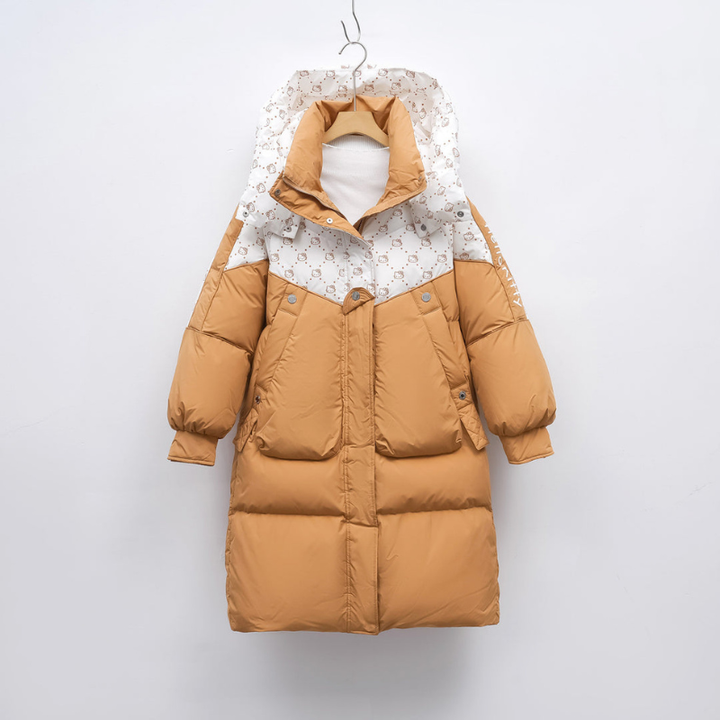 Women’s Jackets | Long Hooded Puffer Parka | Stylish Winter Clothing
