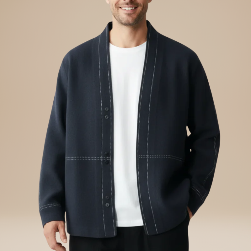 Men’s Cardigan | Mens Clothing Classic | Modern Knit Design