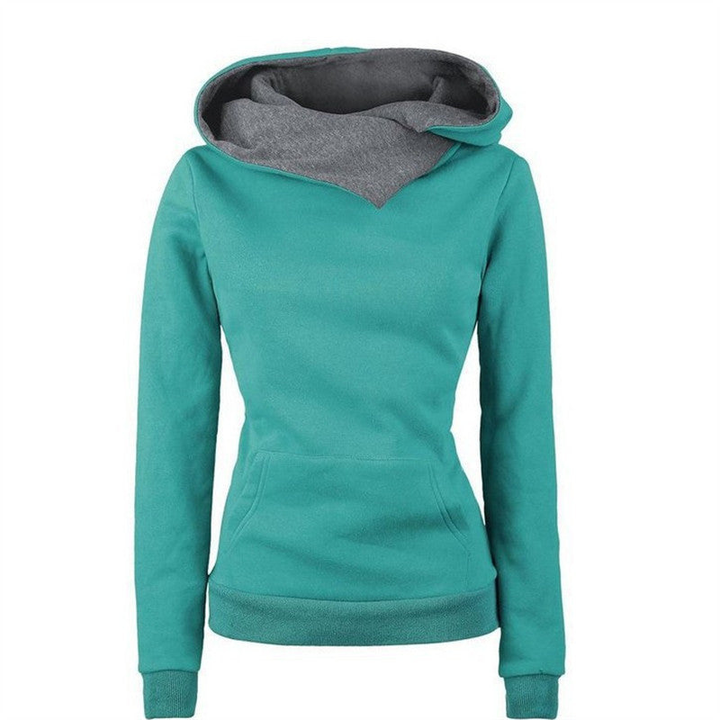 Womens Jumpers | Clothing Hoodie | Asymmetrical Winter Design