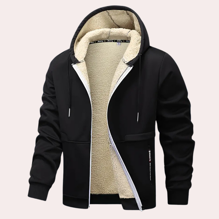 Mens Winter Jackets | Plush Hooded Design | Mens Clothing Collection