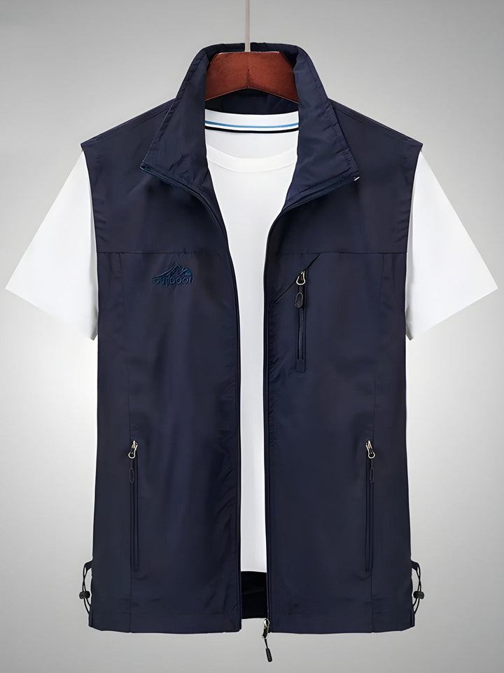 Men’s Outdoor Vest | Multi-Pocket Workwear | Waterproof Vest
