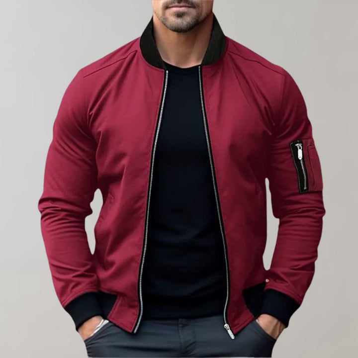 Mens Winter Jackets | Sleek Minimal Zip Style | Casual Mens Clothing