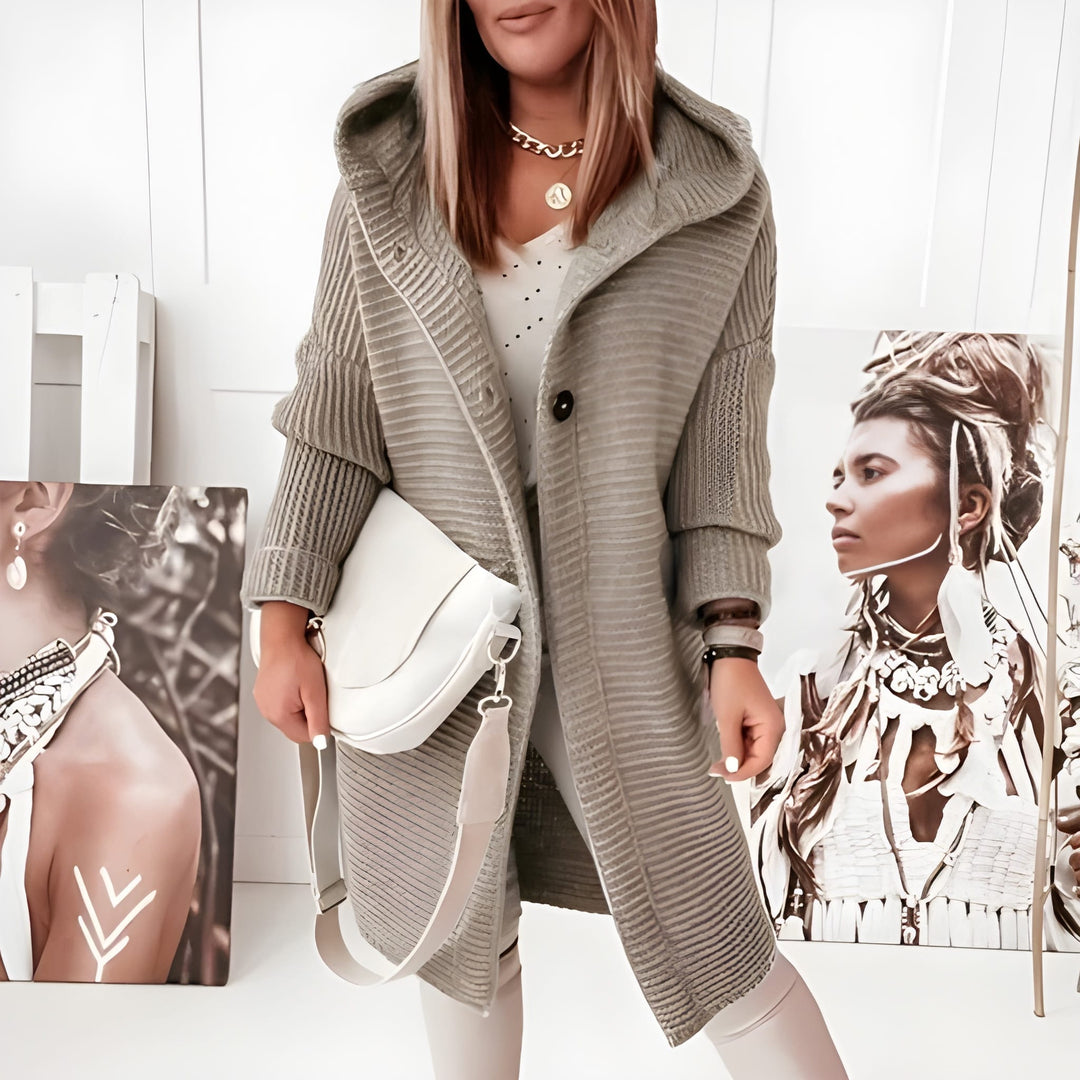 Women’s Cardigan | Buttoned | Long-Sleeved | Elegant