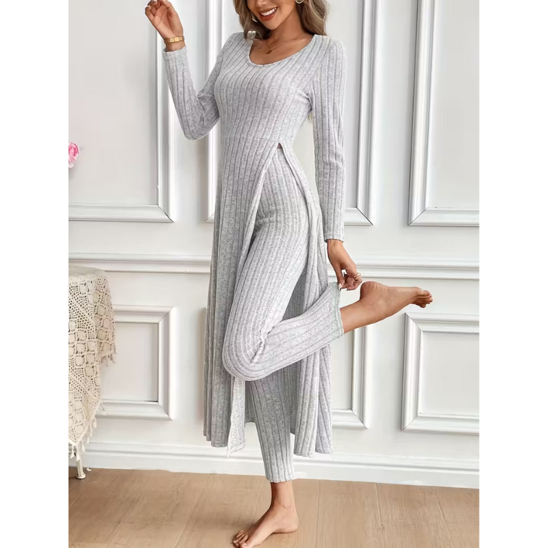 Women’s Two-Piece Set | Long Sleeve Top & Pants | Clothing