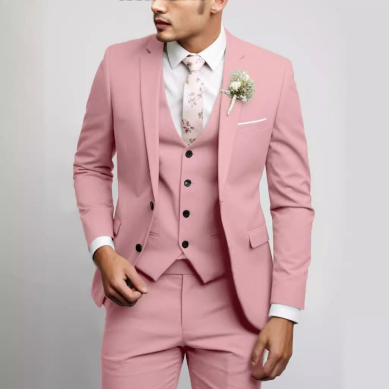 Men’s 3-Piece Suit | Slim Fit Design | Wedding Look | Mens Clothing