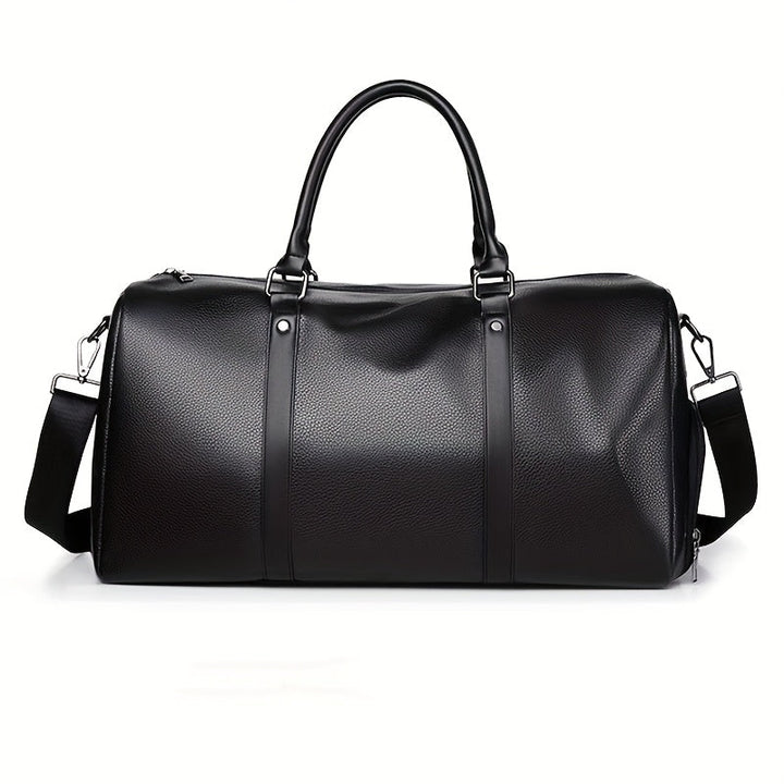 Men’s Travel Bag | Stylish & Multifunctional | Adjustable Shoulder Strap | PU Leather