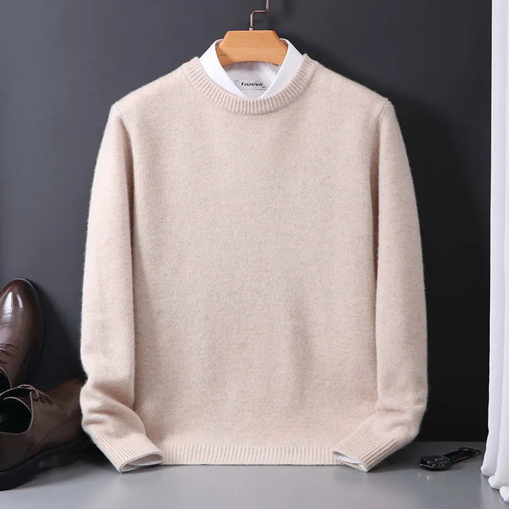 Men's Jumper | Soft Classic Crewneck Knit Style | Mens Clothig