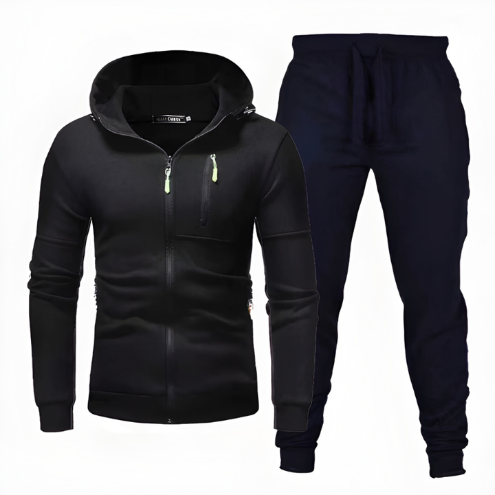 Men’s Tracksuit | Slim Fit | With Hood Zip | Winter