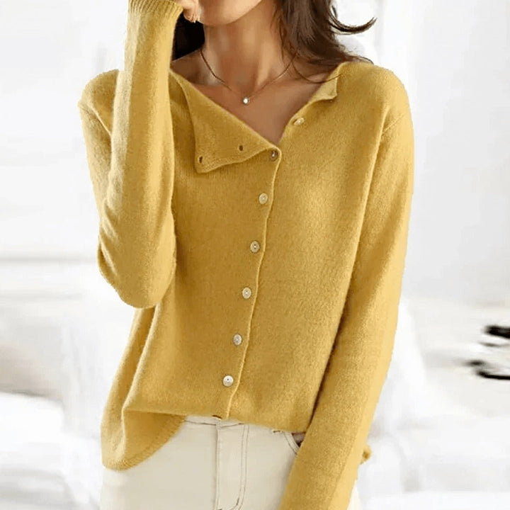 Knitted Cardigan for Women | Warm Clothing | Long Sleeve