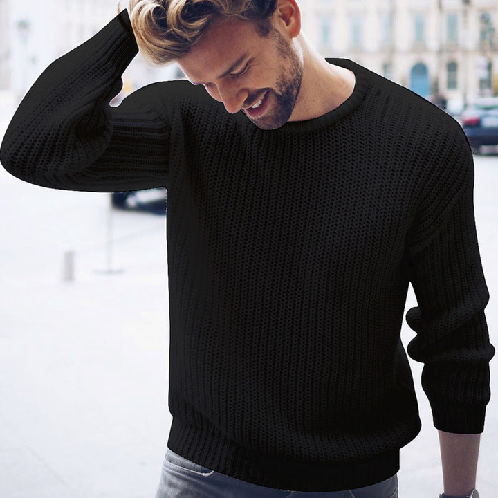 Men's Sweatshirt | Textured Knit Look | Casual Mens Clothing