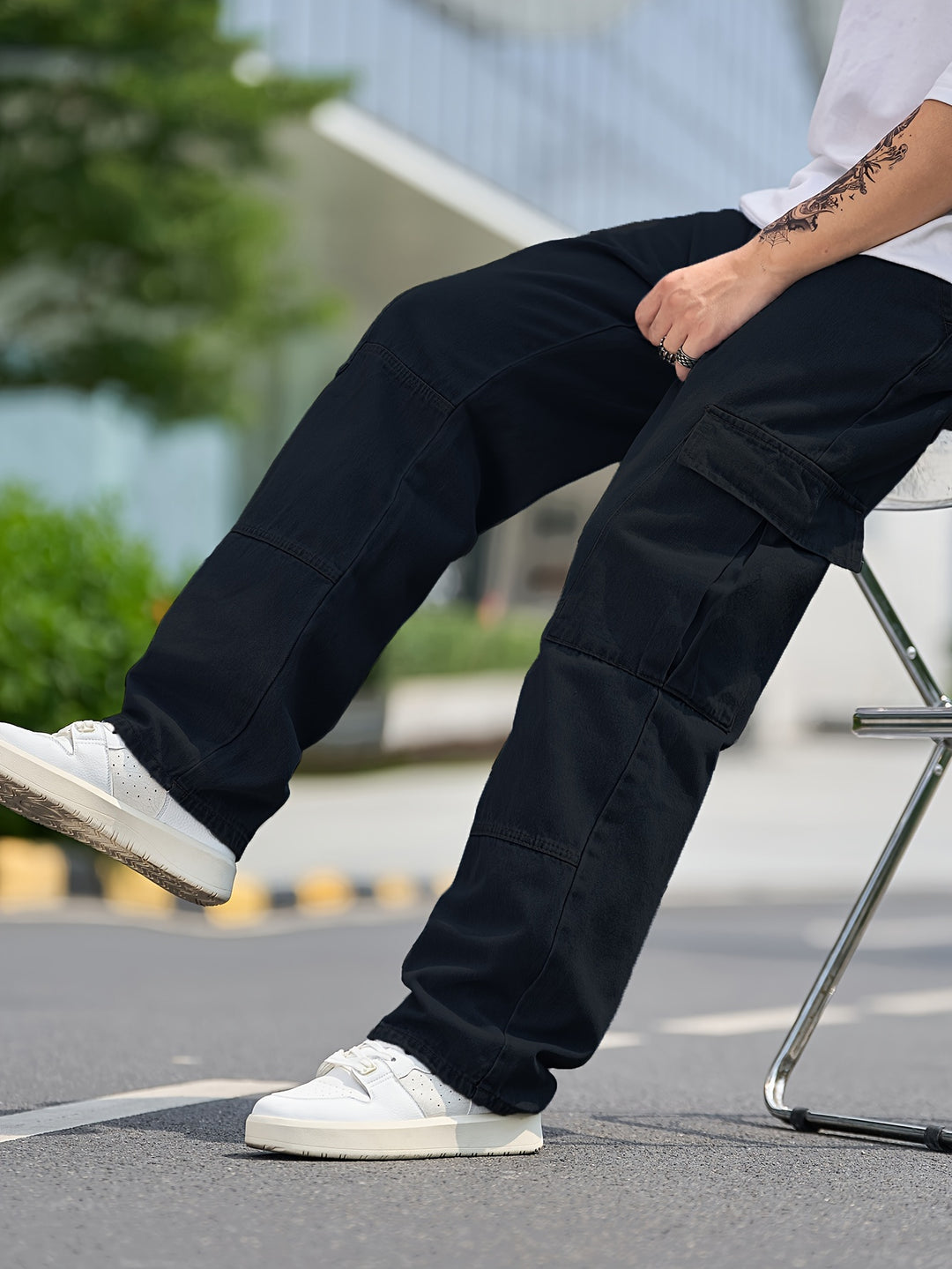 Men’s Jeans | Loose Fit Barrel Style | Multi-Pocket Design | Premium Cotton