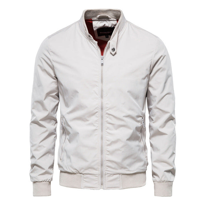 Mens Winter Jackets | Sleek Stand Collar Style | Mens Clothing