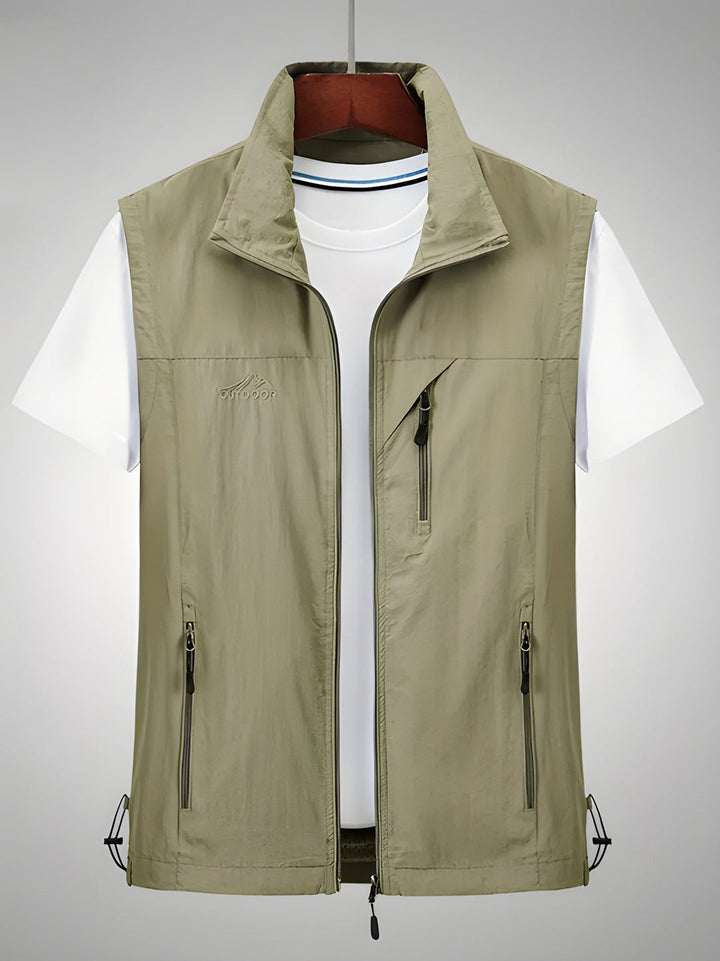 Men’s Outdoor Vest | Multi-Pocket Workwear | Waterproof Vest
