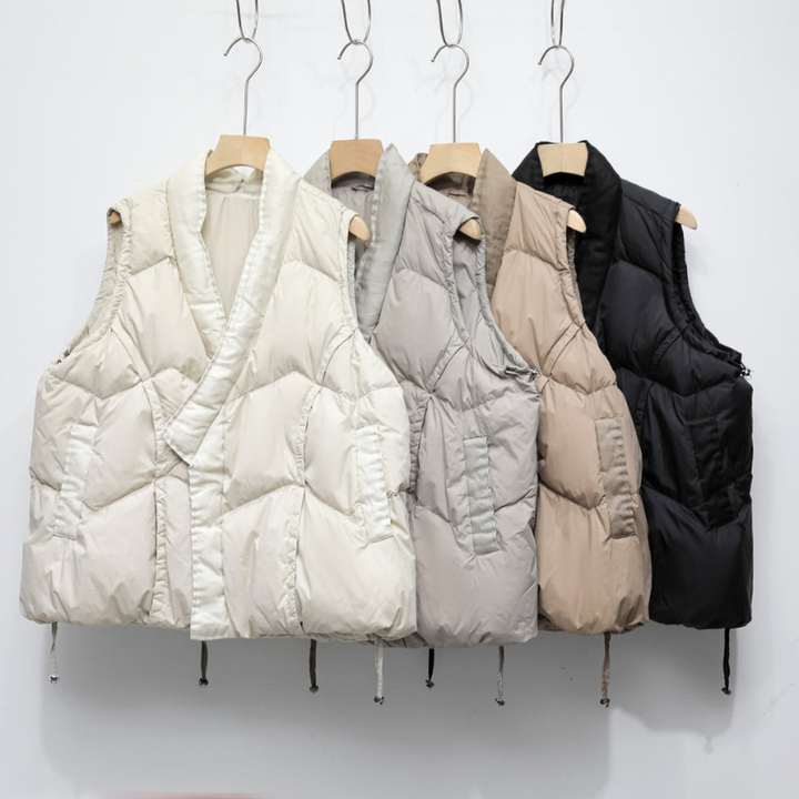 Women’s Jackets | Sleeveless Puffer Jacket | Casual Winter Clothing