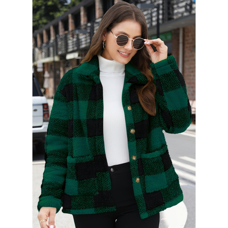 Women’s Jacket | Plaid Design | Winter Clothing