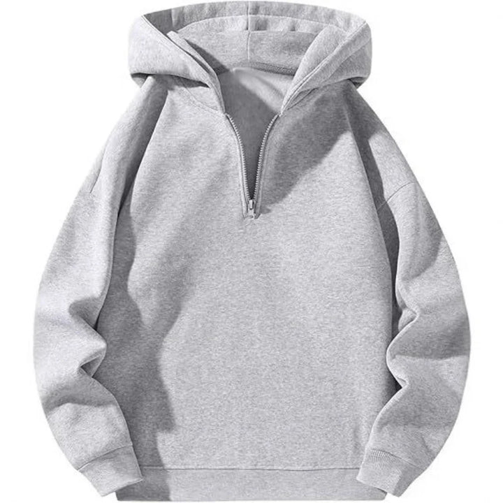 Men's Sweatshirt | Hooded Half Zip | Casual Mens Clothing