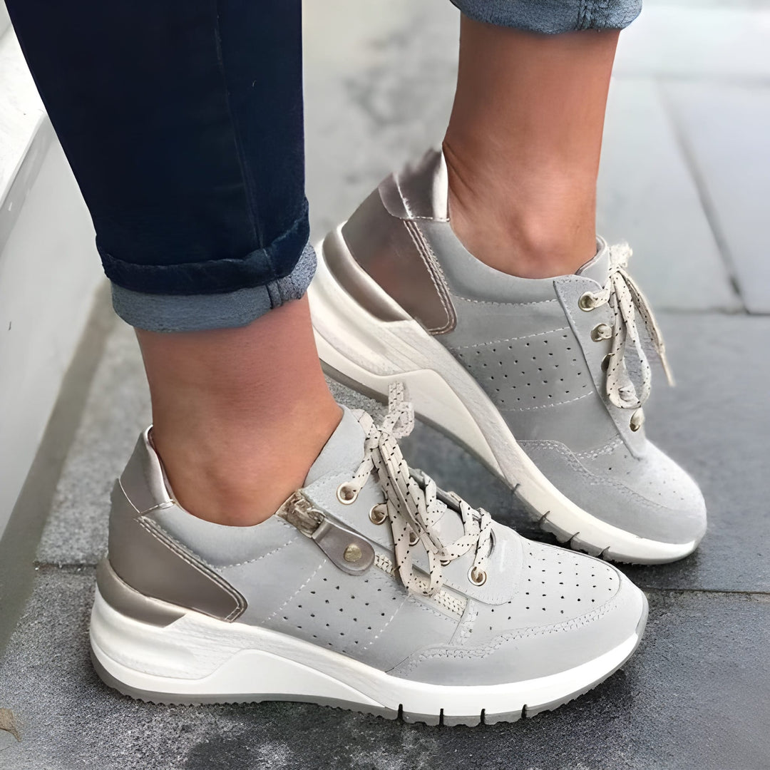 Women’s Walking Shoes | Cushioned Support | Lightweight & Flexible | Mesh/PU
