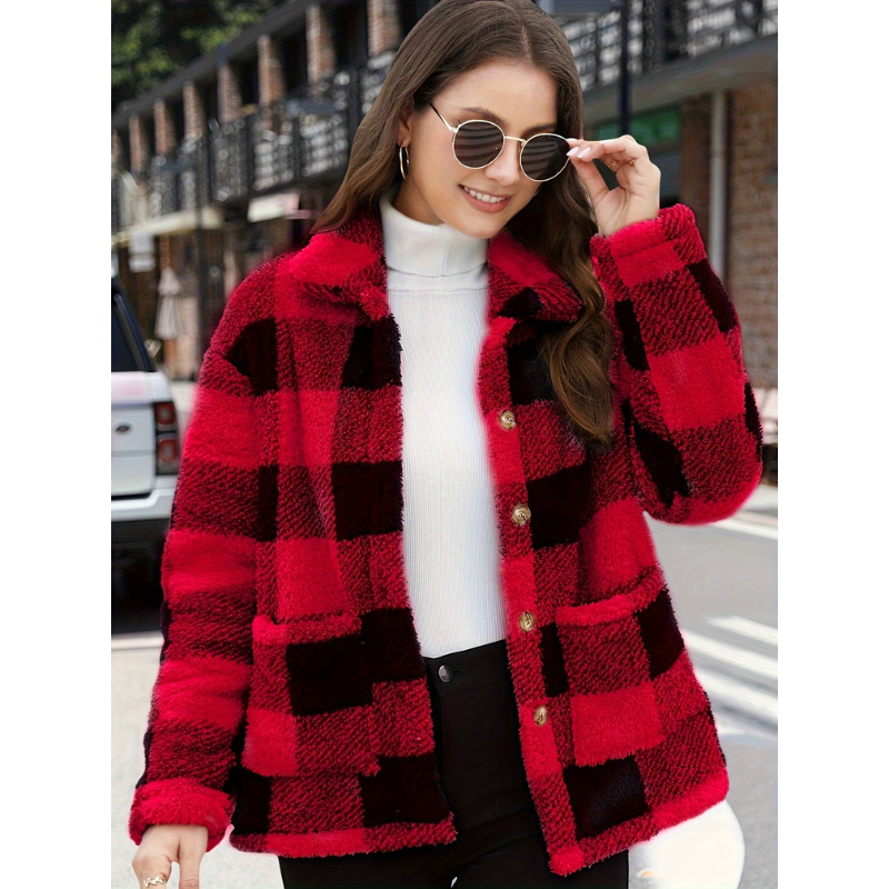 Women’s Jacket | Plaid Design | Winter Clothing
