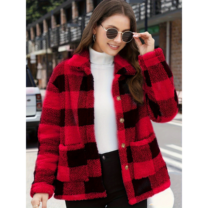 Women’s Jacket | Plaid Design | Winter Clothing